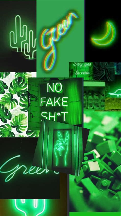 Sfondi Aesthetic💚 In 2023 Neon Green Green Colors Green Aesthetic