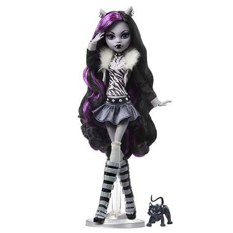 Monster High Clawdeen Wolf Black And White