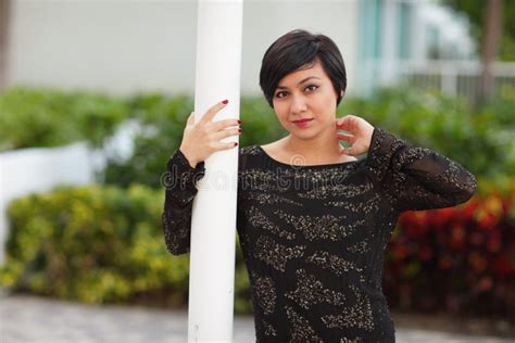 Brunette Atractivo Imagen De Archivo Imagen De Afuera