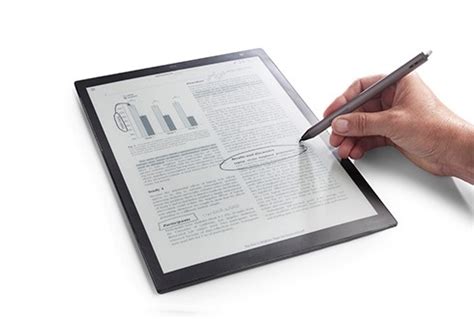 E Ink анонсировала планшет Digital Paper на электронных чернилах и с ...