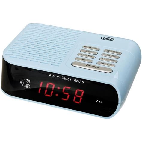 TREVI RC 827 D Radio réveil Bleu Cdiscount TV Son Photo