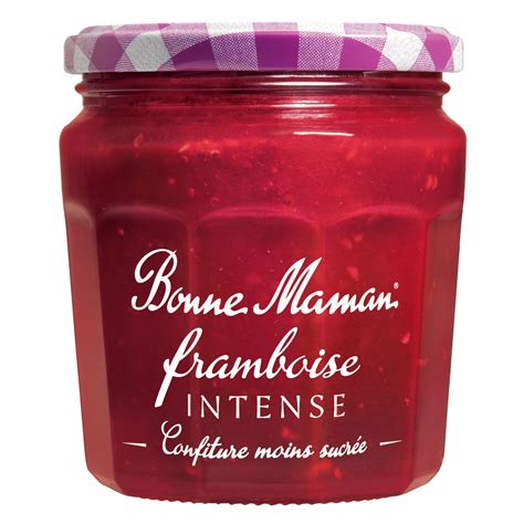 Confiture Fruits Intenses Framboise Confiture Bonne Maman Fruit