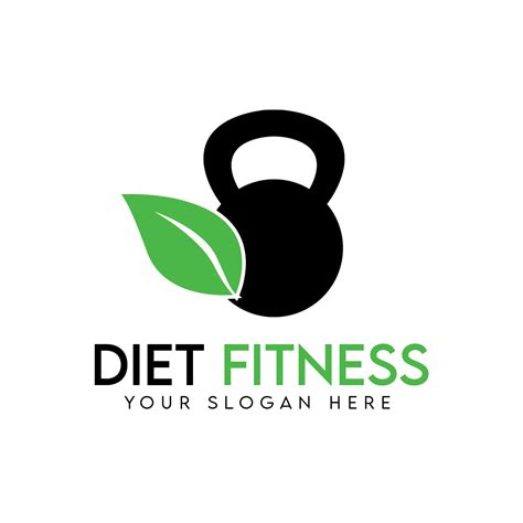 Diet Fitness Logo Template Masterbundles
