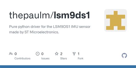 Github Thepaulm Lsm Ds Pure Python Driver For The Lsm Ds Imu