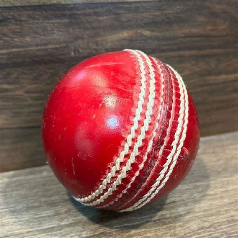 Red Leather Cricket Ball Size Full 150 G At Rs 220 In Meerut ID