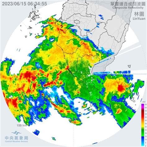 梅雨鋒面上來了！1圖看「大範圍雨帶籠罩南部」 網嗨喊：水庫多下一點