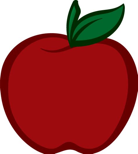 Apple Fruit Cartoon Png Transparent Background Free Download 49426