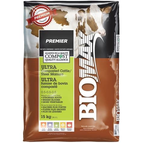 Fumier De Bovins Biomax 15 Kg