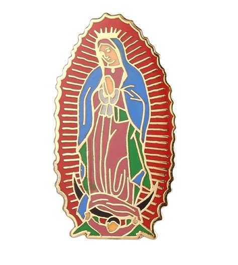 Virgin Mary Virgen De Guadalupe Stunning Lapel Pin Etsy Virgin