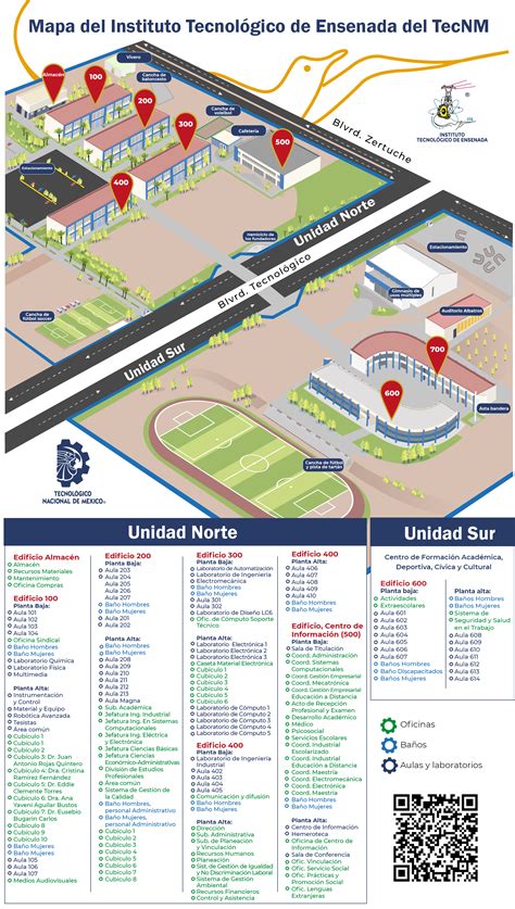 Mapa Del Instituto Tecnol Gico De Ensenada Del Tecnm Tecnol Gico