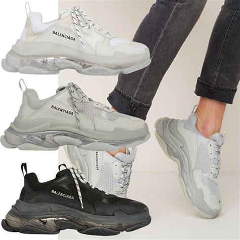 BALENCIAGA関税込Triple S ロゴ スニーカー irisvision