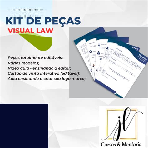 Kit De Pe As Em Visual Law Jl Jorge Luiz Souza Santos Hotmart