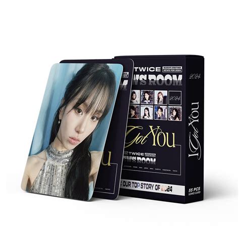 55pcs TWICE Lomo Cards NEWS ROOM Album JAPAN SEASON S GREETINGS 2024