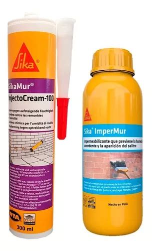 Pack Sikamur Injectocream X Ml Sika Imper Mur X L Cuotas