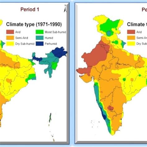 Changes In Agro Climatic Regions In India Due To Climate Change During