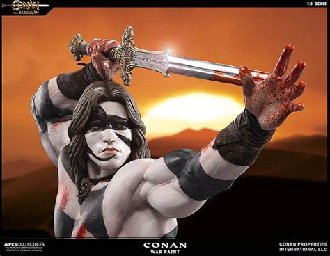 Exclusive Conan The Barbarian Conan War Paint Pop Culture Shock