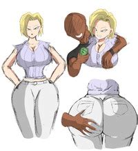 ZDaddyEcchi Android 18 Blacked Dragon Ball Super E Hentai Lo Fi Galleries