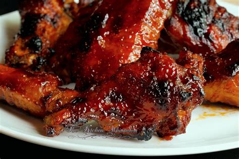 Pressure Cooker Wings With Bourbon Honey Bbq Sauce