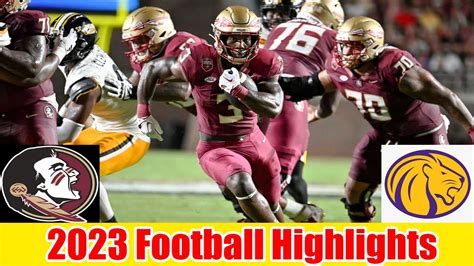 North Alabama VS Florida State GAME HIGHLIGHTS HD NCAAF Week 12