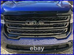 For 2020 2023 GMC Acadia Gloss Black Grille Grill Overlay Clip On Trim