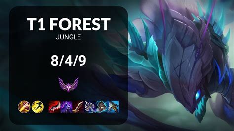 T1 Forest Kha Zix Vs Elise JUNGLE KR Patch 13 16 YouTube