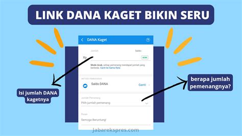 Bagi Bagi Link Dana Kaget Ternyata Mudah Banget Begini Caranya