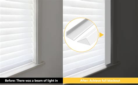 Seeye Blackout Light Blockers For Window Blinds And Shades Pvc Light