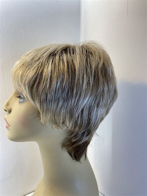 Short Blonde Rooted Wig Blss606 Wigbank