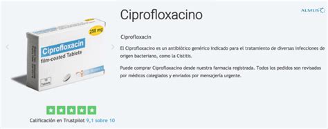 Ciprofloxacino precios dosis efectos secundarios y dónde comprarla