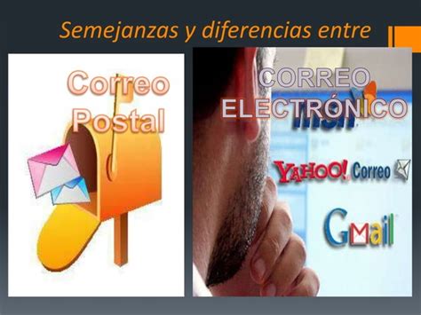 Semejanzas Y Diferencias Entre Correo Postal Y Correo Electronico Ppt