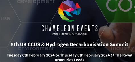 5th UK CCUS Hydrogen Decarbonisation Summit IDRIC