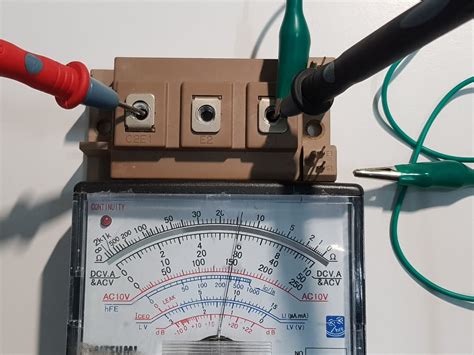 Igbt Testing Procedure Using Multimeter