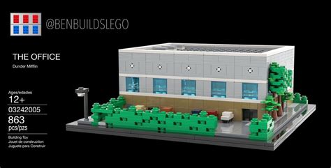 Lego Moc The Office By Benbuildslego Rebrickable Build With Lego