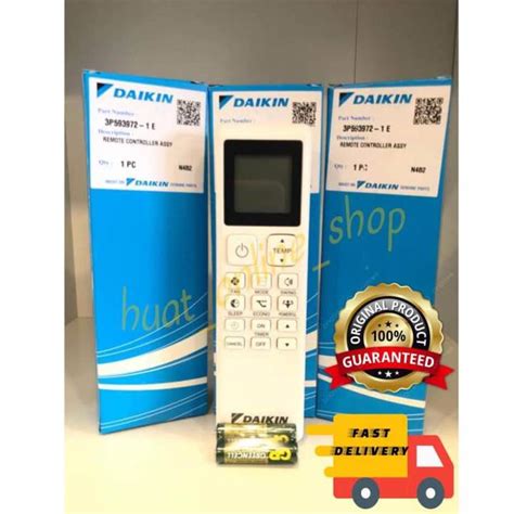 Daikin Remote Control 100 Remote Original From Daikin FTKF MODEL