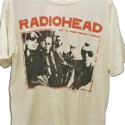 Radiohead Vintage T Shirt Womens Mens Unisex Retro Concert Medium Rare