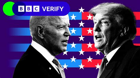 Trump Biden Debate Fact Checked Bbc News