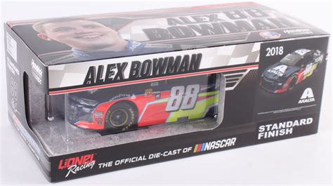 Alex Bowman Signed Nascar 88 Axalta 2018 Camaro Zl1 1 24 Premium