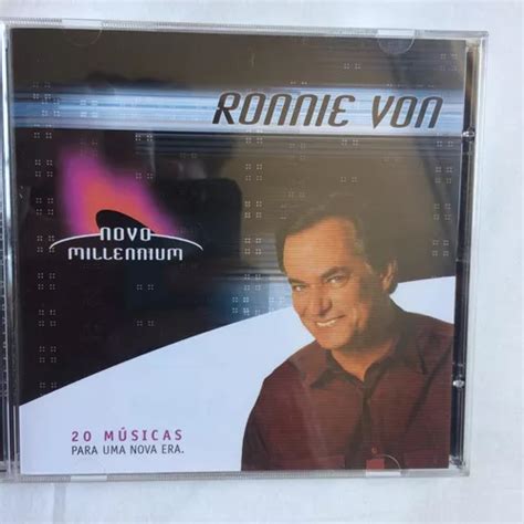 Cd Ronnie Von Novo Millennium Original Novo Lacrado Med