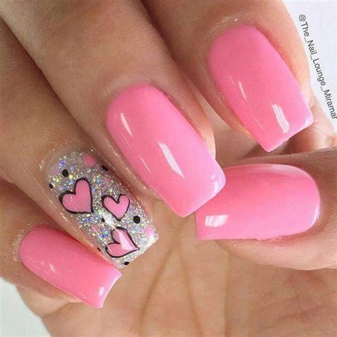 Pin By Becky Rice On Nails Nail Designs Valentines Pink Nail Art Designs Valentine Nail Art