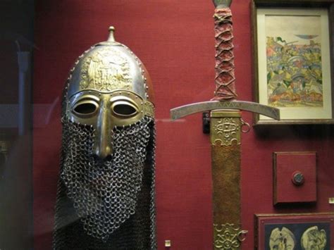 Slavic Helmet And Sword Of Jagiellonian Guard Varangian Guard Lechia Slavic Słowianie