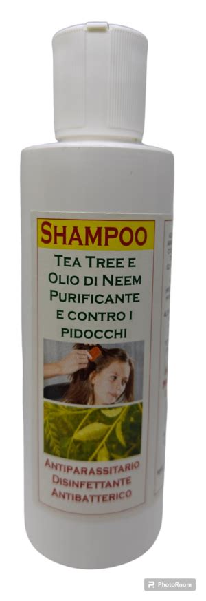 Shampoo Per Pidocchi Al Tea Tree Ml Lanaturaticura