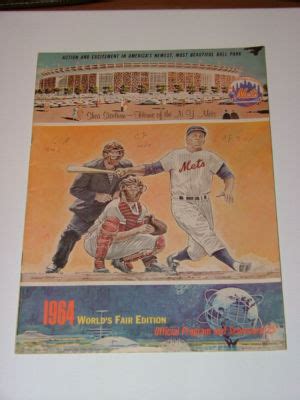 New York Mets 1964 World S Fair Scorecard 1967 Mets Program