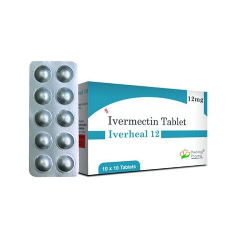 Iverheal 12 Ivermectol Ivermectin 12mg Tablets At Rs 60 Strip Of 10