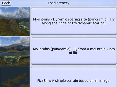 PicaSim R/C flight simulator - Screenshots