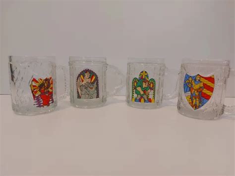 MCDONALD S HUNCHBACK OF Notre Dame Complete Glass Set Quasimodo Disney