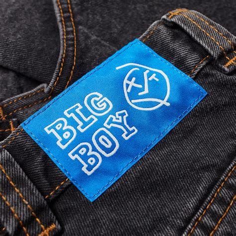 Polar Skate Co. Big Boy Short Washed Black | END. (JP)