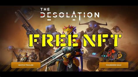 THE DESOLATION GANA UN FREE NFT Y ACCESO A SU JUEGO JUEGO EN OPEN