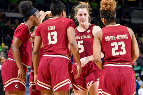 Boston College Womens Basketball Falls Just Short In Miami Bc