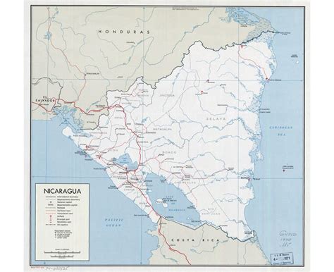 Maps Of Nicaragua Collection Of Maps Of Nicaragua North America