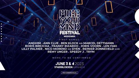 Party Nieuws Free Your Mind Maakt Volledige Line Up Bekend